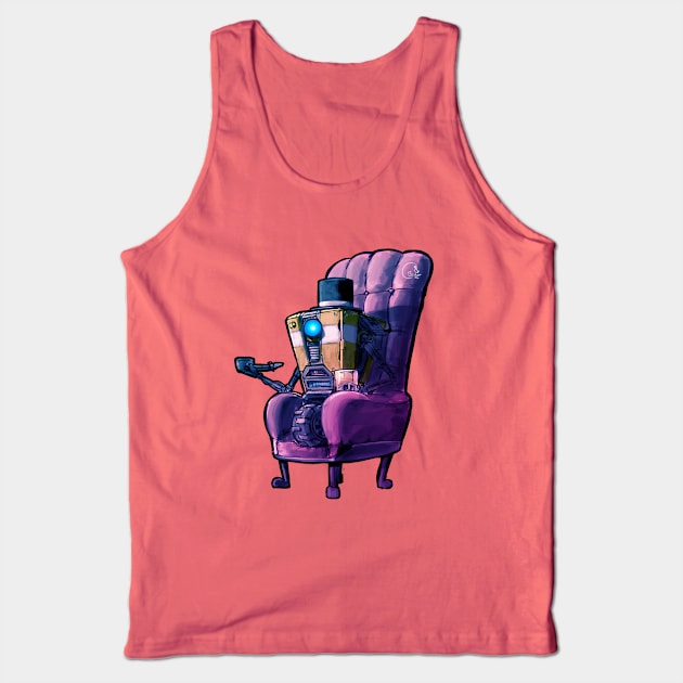 Evening Traveler Tank Top by OneBlueWolf